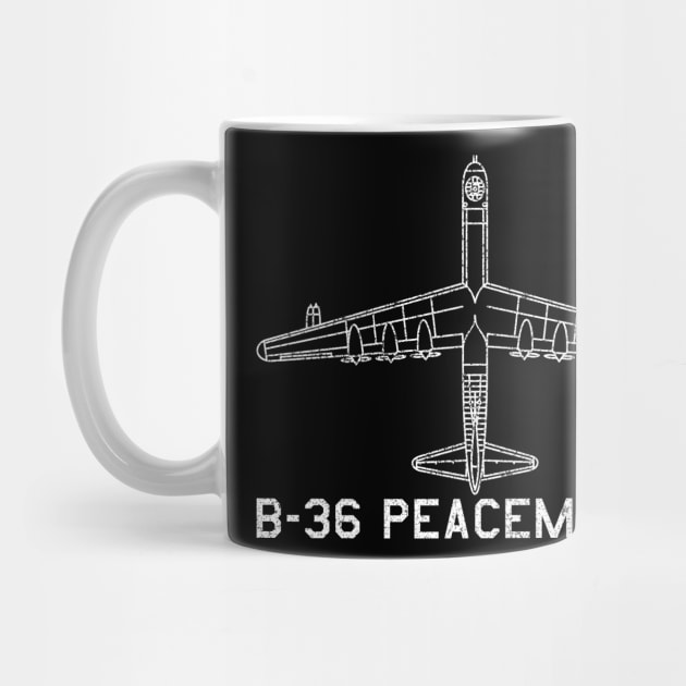 Convair B-36 Peacemaker Coffee Mugs for Sale - Fine Art America