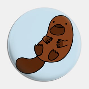 Playful Platypus Pin