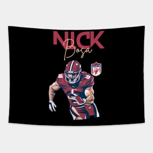 nick bosa the goat Tapestry