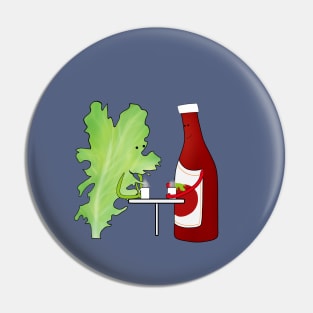 Lettuce ketchup Pin