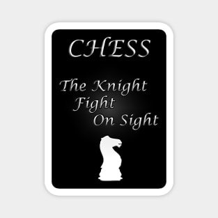 Chess Slogan - The Knight Magnet