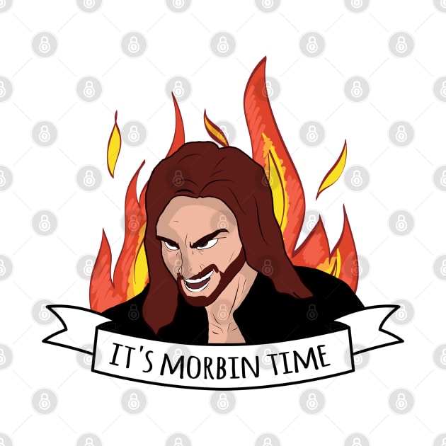 it's morbin time by Noureddine Ahmaymou 