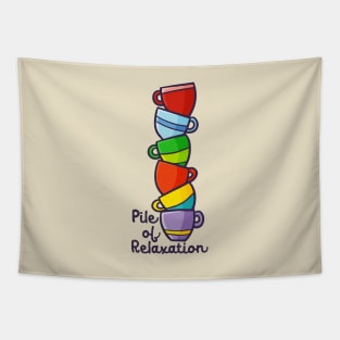 Pile of Relaxation Tapestry