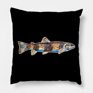 Fishes in Stitches 029 Trout Pillow