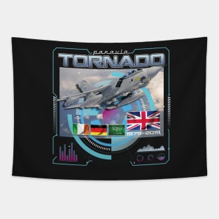 Tornado German British  Airforce Pilot Gift Modern Warbird Tapestry