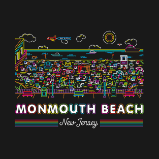 Monmouth Beach New Jersey Beach T-Shirt