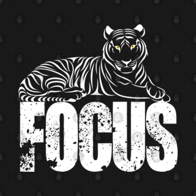 Focus tiger by Mayathebeezzz