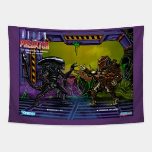 Alien vs Predator Retro Tapestry