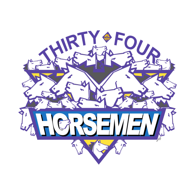 34 HorseMen by jmscreamatorium