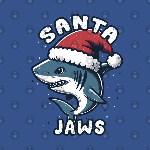 Santa Jaws- Christmas Shark by Trendsdk