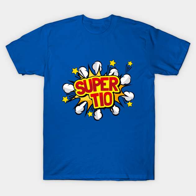 Discover Super Tio Spanish Uncle Superhero Camisa T-shirt Cute Gift - Uncle Gifts - T-Shirt