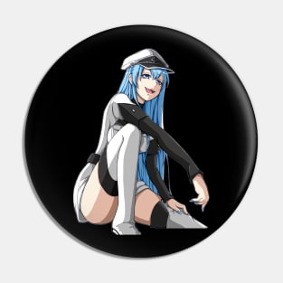 Akame Ga Kill Esdeath Fighting Position Pin