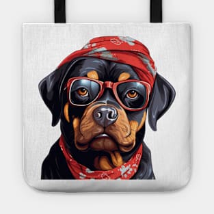 Fancy Rottweiler Dog Tote