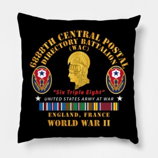 6888th Central Postal Directory Battalion - WWII w EU SVC Pillow