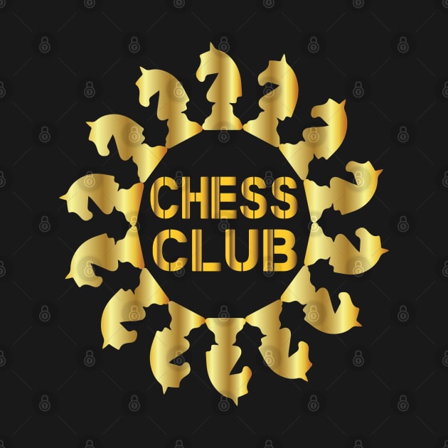 Funny chess club gift by egygraphics