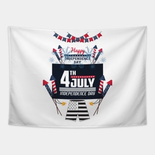 America Day independence Tapestry