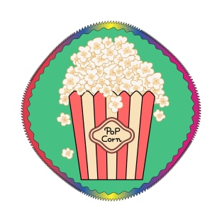 Popcorn Bucket Design T-Shirt