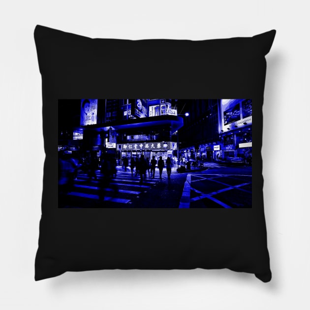 Kowloon Crossing Pillow by Sampson-et-al