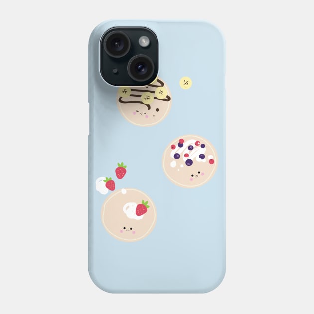 Pancakes for breakfast Phone Case by lauraargh