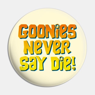 goonies Pin