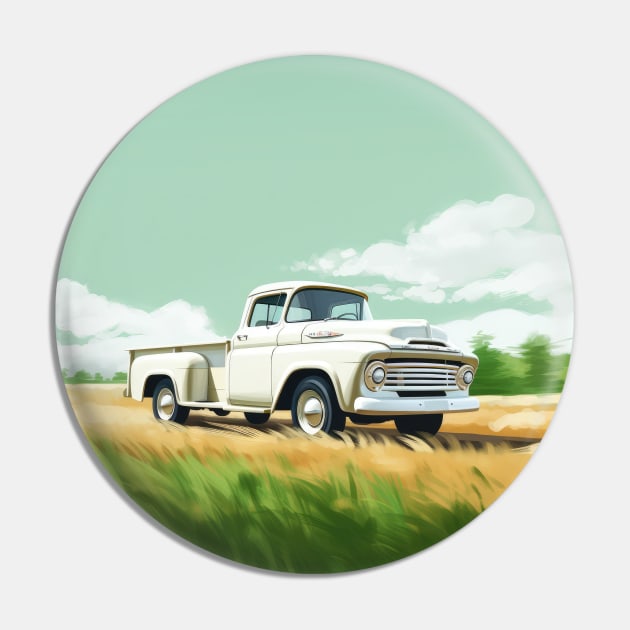 Cozy afternoon pickup truck Pin by MCAshe spiritual art 