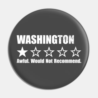 Washington One Star Review Pin