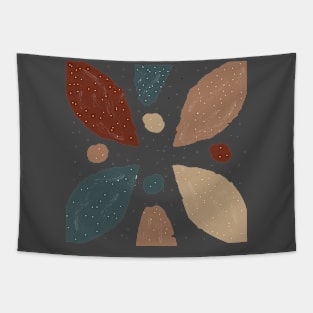 Terracotta Abstract Tapestry