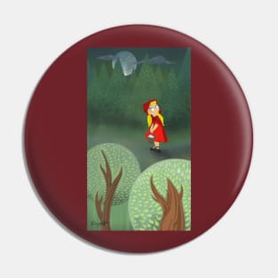 Little Red Lost in the Woods! Pin