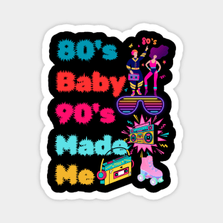 80s Baby Magnet