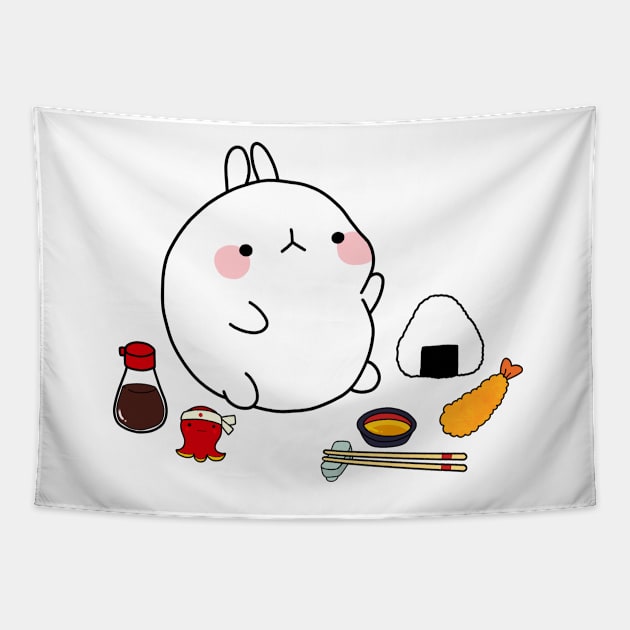 Sushi! Tapestry by miriart