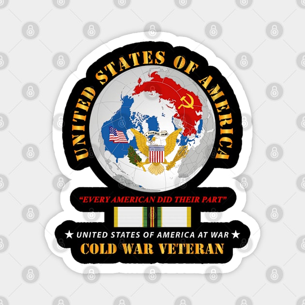 United States of America - People - COLD WAR VETERAN Magnet by twix123844