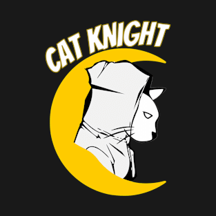 Moon Knight Super Hero Cat T-Shirt