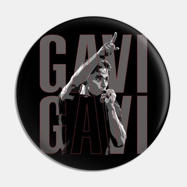 Gavi Pin by StoneSoccer