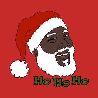 Black Santa - Ho Ho Ho T-Shirt