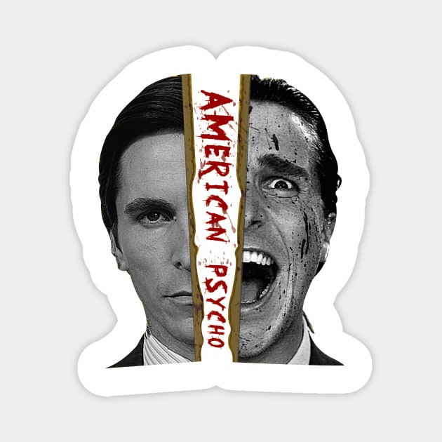 American Psycho 5 Magnet by Visionary Canvas