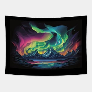 northern lights - aurora borealis Tapestry