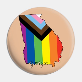 Georgia Pride Pin