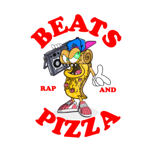 Beats, rap and Pizza T-Shirt