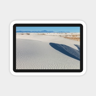 White Sand Dunes Magnet