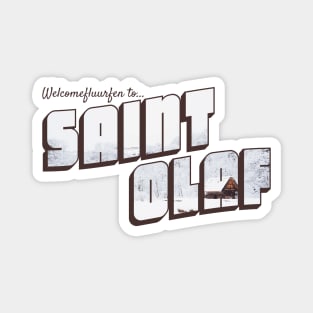 Welcomefluurfen to Saint Olaf! Magnet