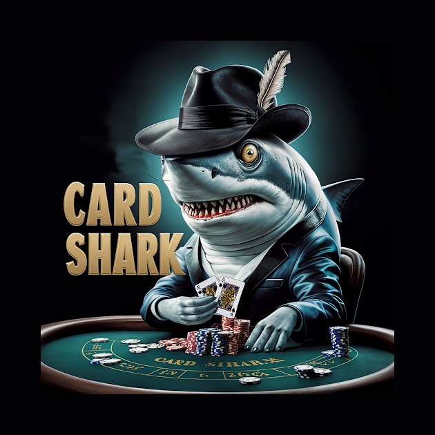 A real card shark by Dizgraceland