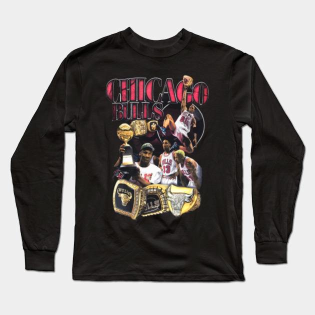 chicago bulls long sleeve shirt