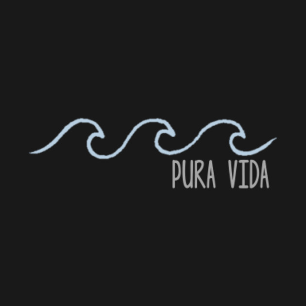 Pura Vida Wave Pura Vida Tank Top Teepublic