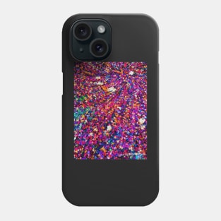 Galaxy of Leaves Psychedelic Phone Case