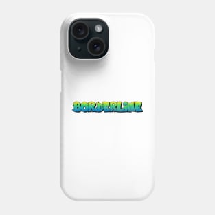 Borderline // Retro 80s Aesthetic Phone Case