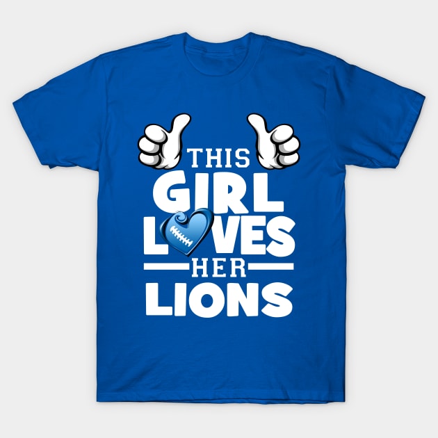 Fan Girl Detroit Lions