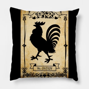 Vintage Chicken Pillow