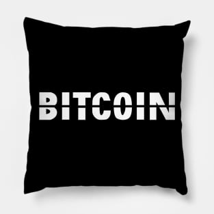 Bitcoin - Cryptocurrency - Blockchain - Investment Pillow