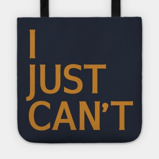 I Just Can't Tote