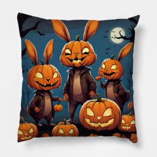 Halloween Rabbits Pillow